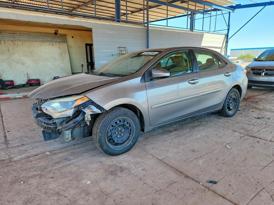 TOYOTA COROLLA 2016 with VIN 2T1BURHEXGC594176 - Photo from auction