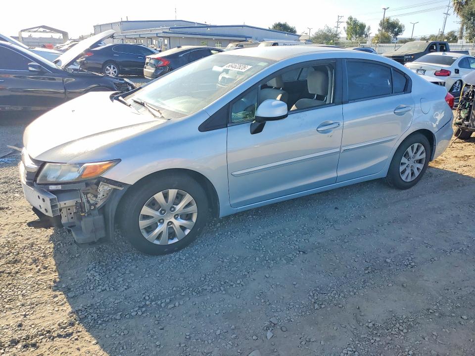 HONDA CIVIC 2012 with VIN JHMFB2F54CS002571 - Photo from auction