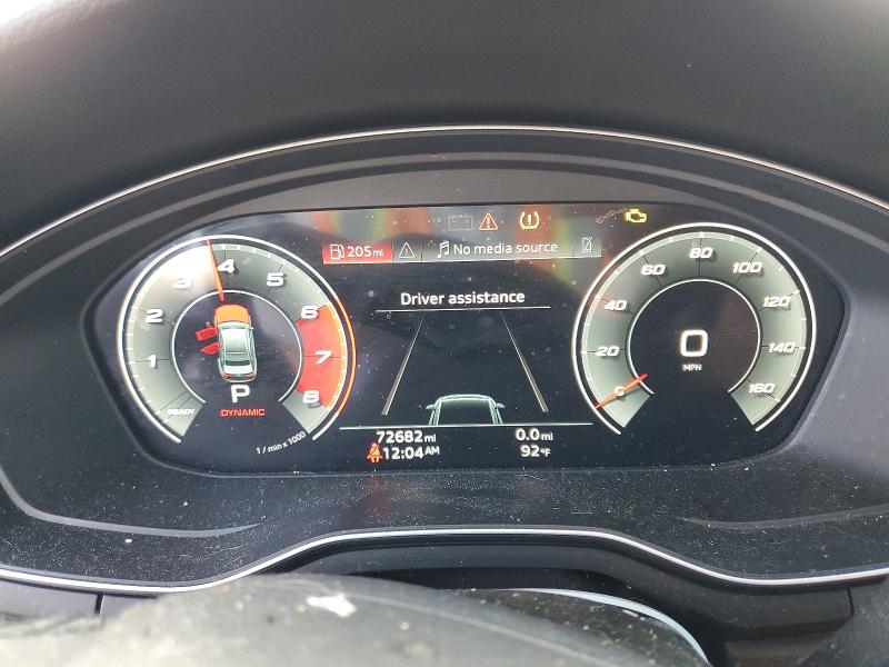 Photo 9 from auction – 2021 AUDI A4 with VIN WAUBBAF43MN006917