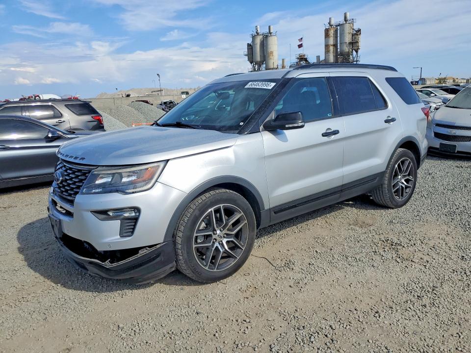FORD EXPLORER 2019 with VIN 1FM5K8GT8KGB48112 - Photo from auction