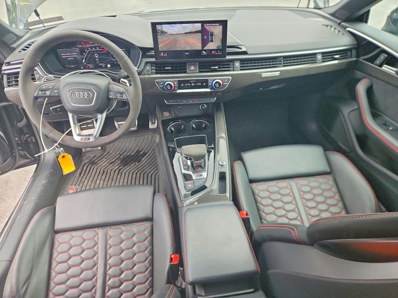 Photo 8 from auction – 2025 AUDI RS5 with VIN WUAAWCF58SA901463