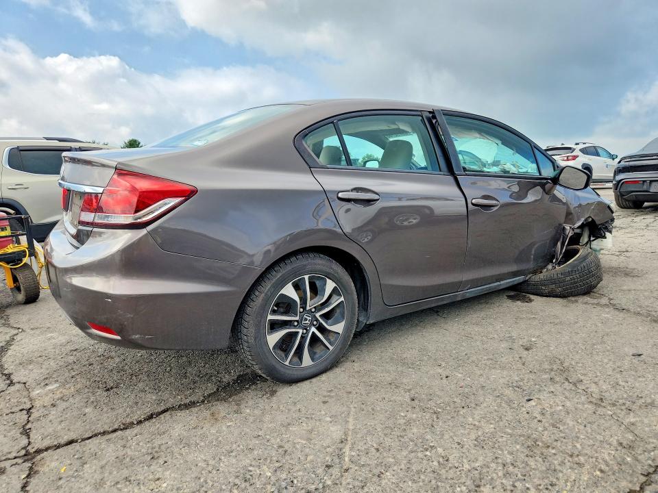 Photo 3 from auction – 2013 HONDA CIVIC with VIN 2HGFB2F87DH529610