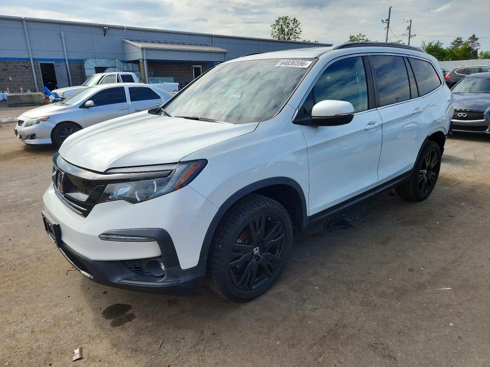 HONDA PILOT 2022 with VIN 5FNYF6H22NB060042 - Photo from auction