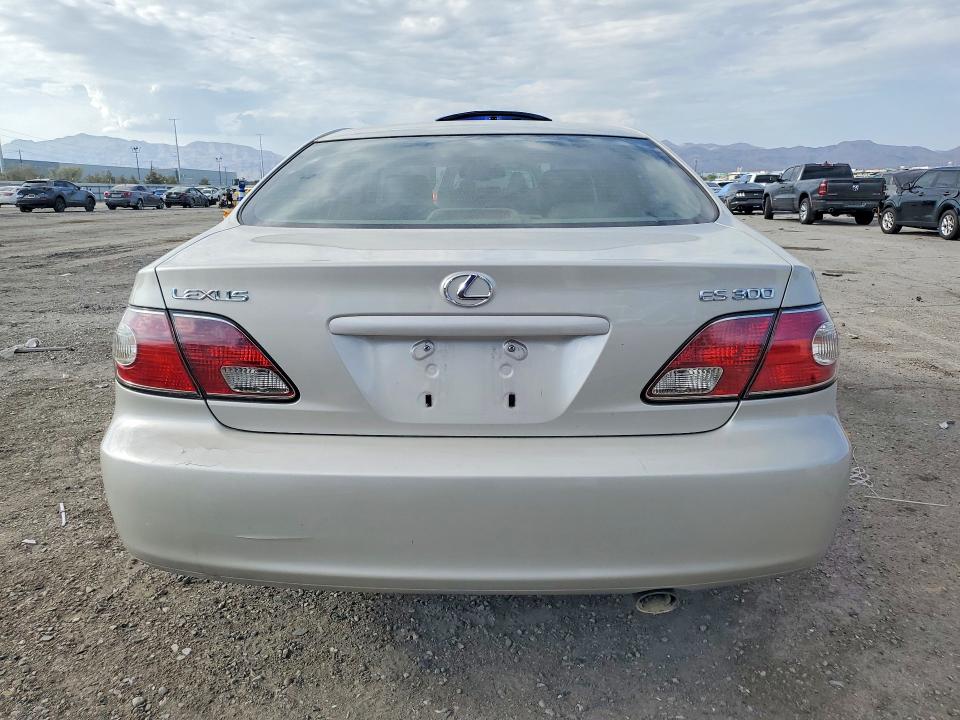Photo 6 from auction – 2003 LEXUS ES with VIN JTHBF30G536019830