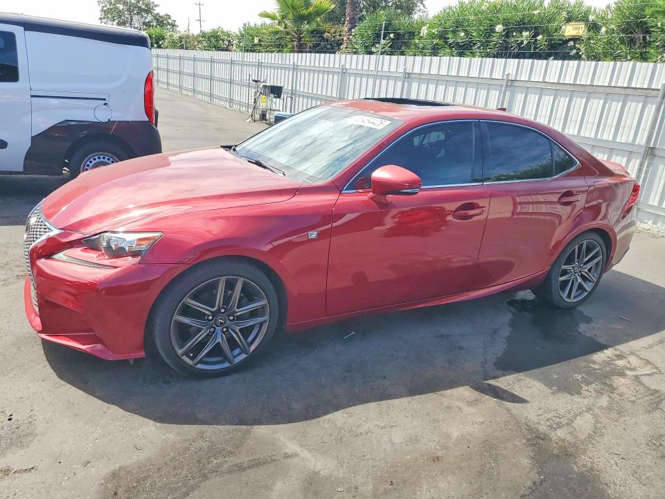 LEXUS IS 2015 with VIN JTHBF1D25F5047088 - Photo from auction