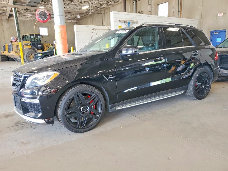 Photo 1 from auction – 2014 MERCEDES-BENZ ML with VIN 4JGDA7EBXEA317167