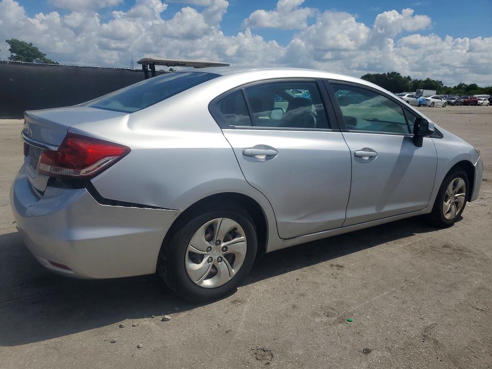 Photo 3 from auction – 2013 HONDA CIVIC with VIN 2HGFB2F53DH551285