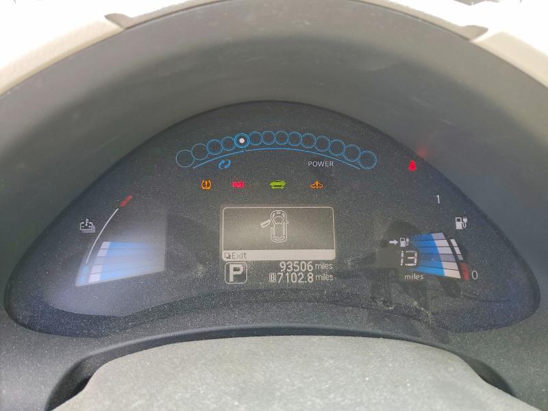 Photo 9 from auction – 2012 NISSAN LEAF with VIN JN1AZ0CP2CT023871