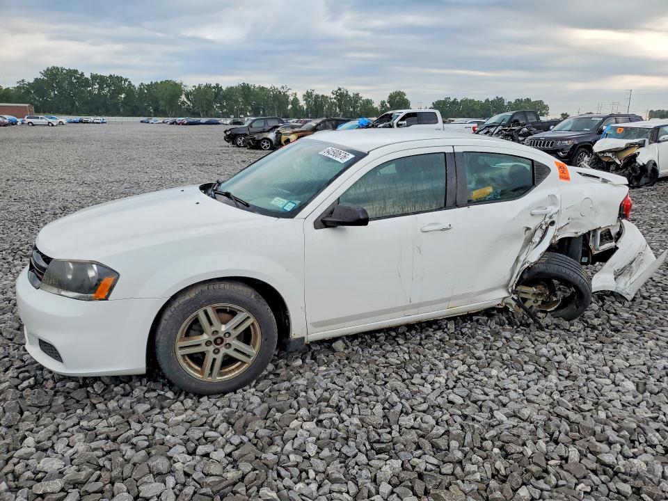 DODGE AVENGER 2014 with VIN 1C3CDZAB0EN166720 - Photo from auction