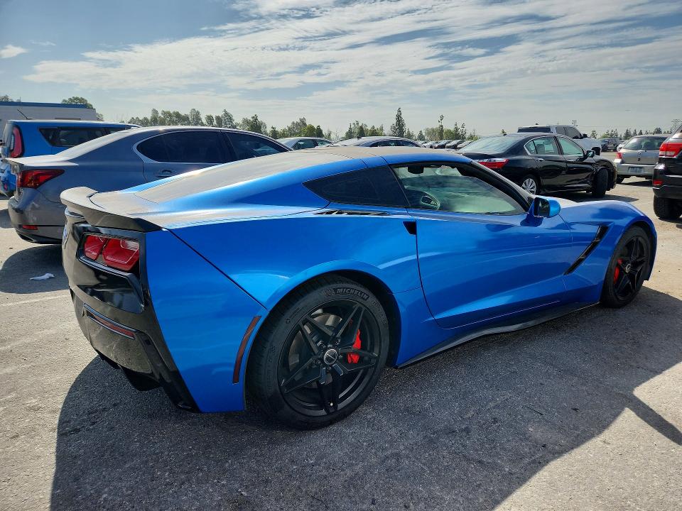 Photo 3 from auction – 2014 CHEVROLET CORVETTE with VIN 1G1YF2D74E5124909
