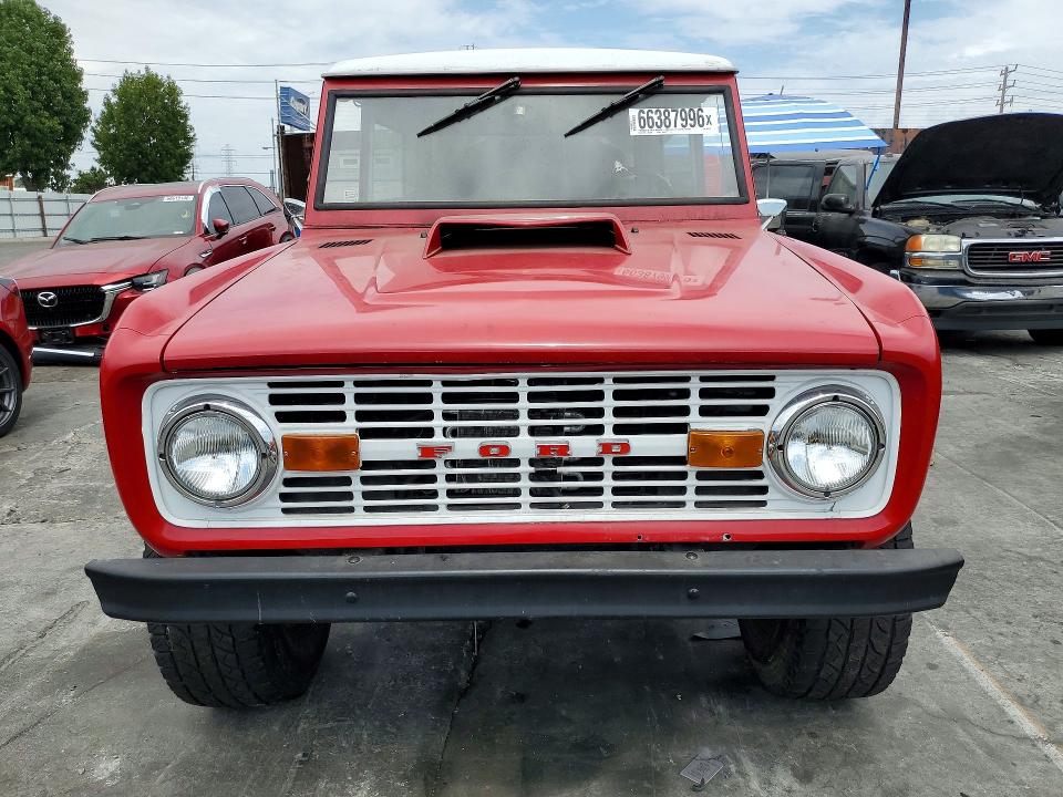 Photo 5 from auction – 1971 FORD BRONCO with VIN U15GLN26459