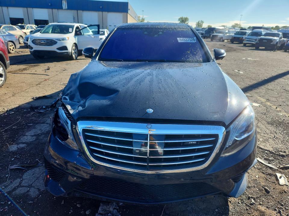 Photo 5 from auction – 2015 MERCEDES-BENZ S with VIN WDDUG8FB3FA133591