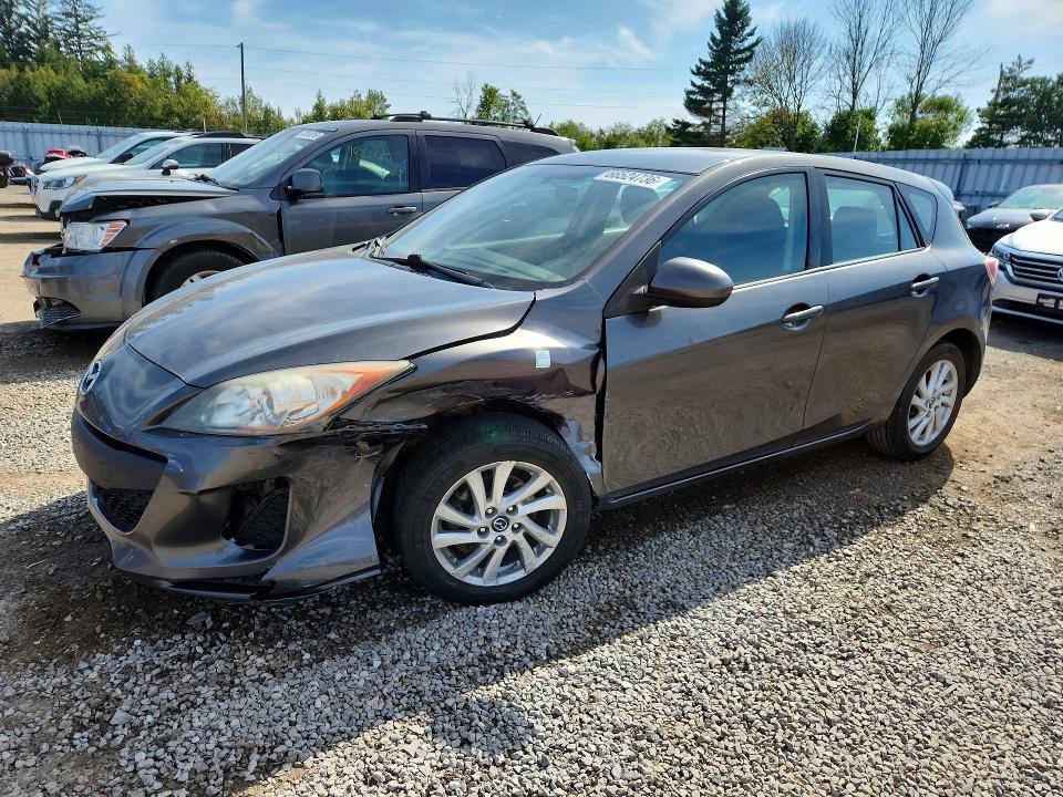 MAZDA 3 2013 with VIN JM1BL1KFXD1817502 - Photo from auction