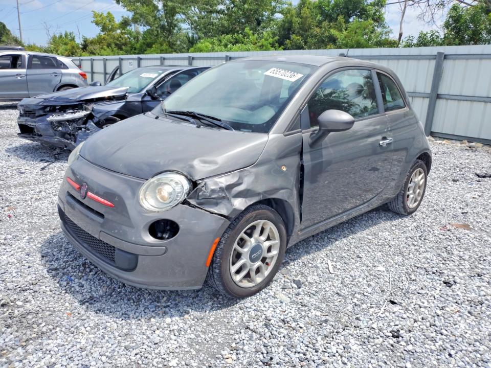FIAT 500 2013 with VIN 3C3CFFARXDT553599 - Photo from auction