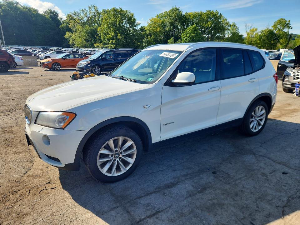 BMW X3 2014 with VIN 5UXWX9C55E0D29285 - Photo from auction