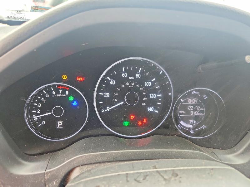 Photo 9 from auction – 2022 HONDA HR-V with VIN 3CZRU5H31NM716234