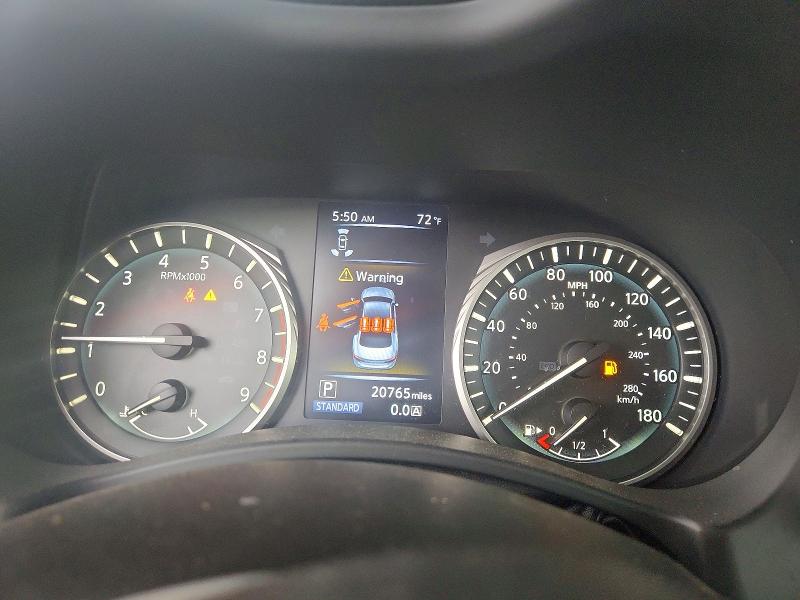 Photo 9 from auction – 2023 INFINITI Q50 with VIN JN1EV7BR5PM540798