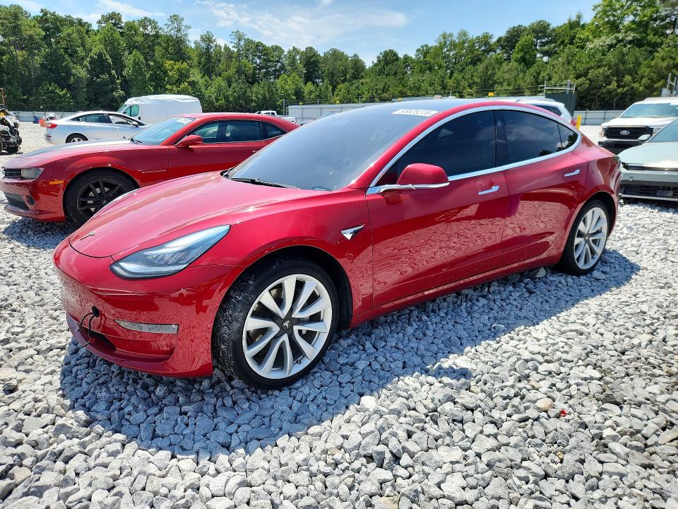 TESLA MODEL 3 2019 with VIN 5YJ3E1EA2KF402077 - Photo from auction