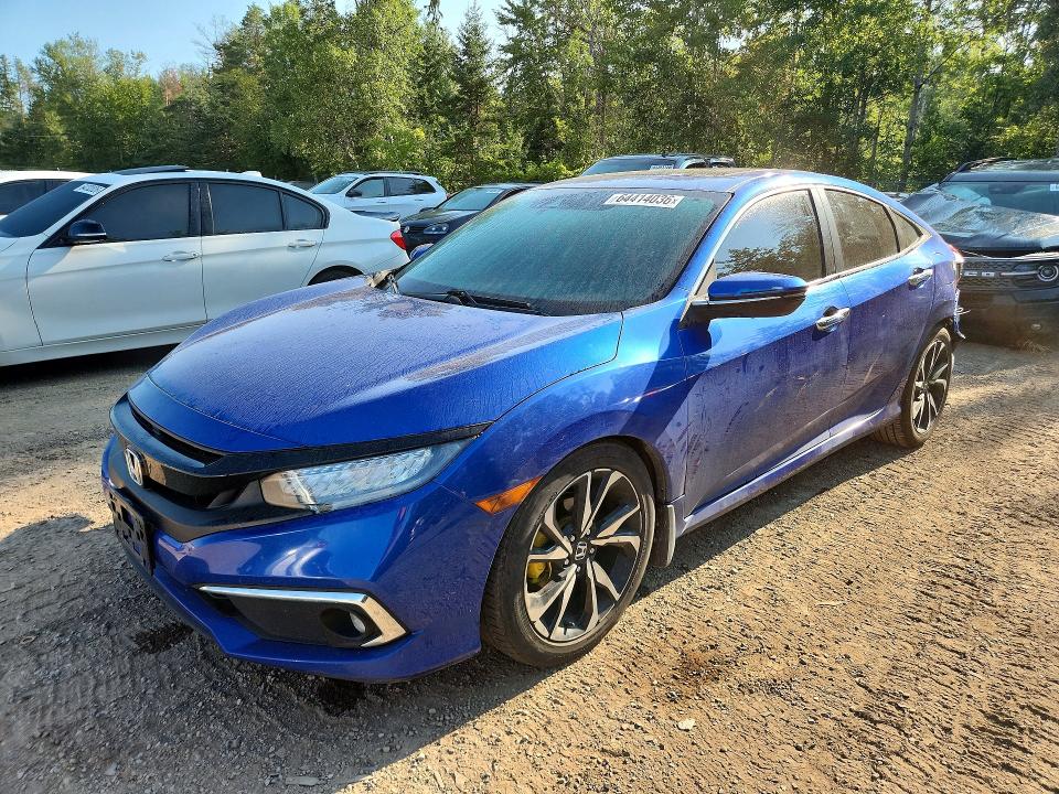 HONDA CIVIC 2020 with VIN 2HGFC1F92LH100826 - Photo from auction
