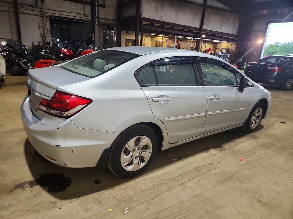 Photo 3 from auction – 2013 HONDA CIVIC with VIN 2HGFB2F51DH539703