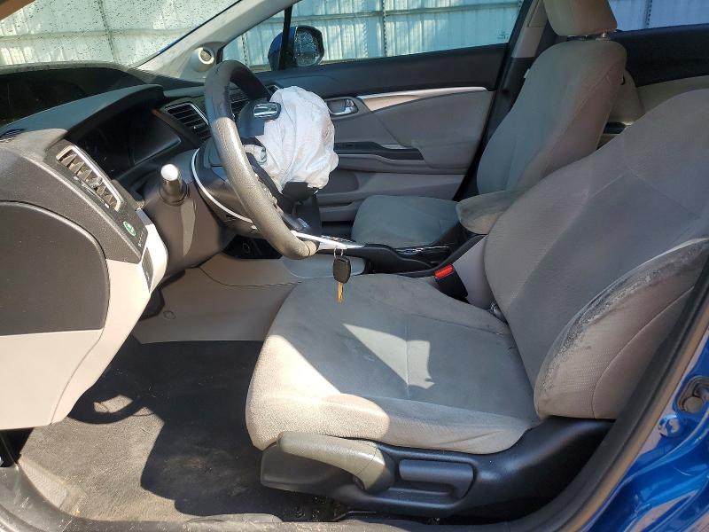 Photo 7 from auction – 2013 HONDA CIVIC with VIN 19XFB2F87DE059461