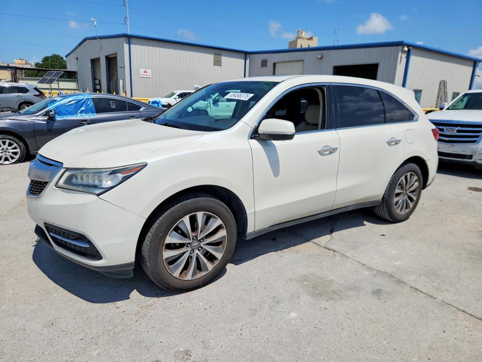ACURA ACUR 2016 with VIN 5FRYD3H41GB018551 - Photo from auction