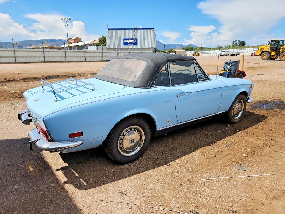 Photo 3 from auction – 1973 FIAT 124 SPIDER with VIN 124CS0065724