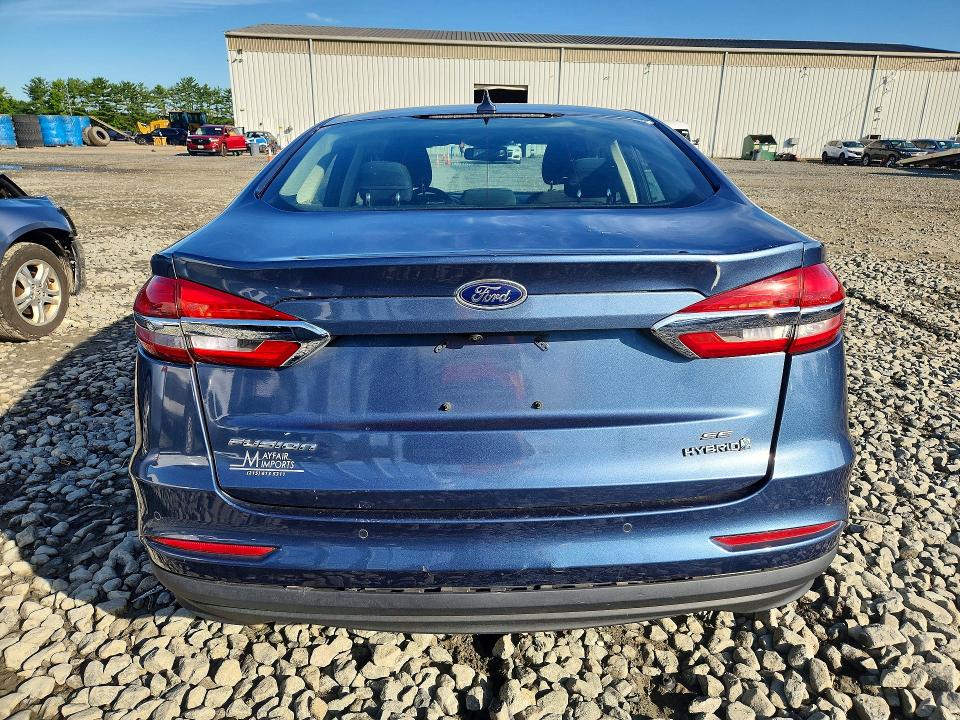 Photo 6 from auction – 2019 FORD FUSION with VIN 3FA6P0LUXKR104878