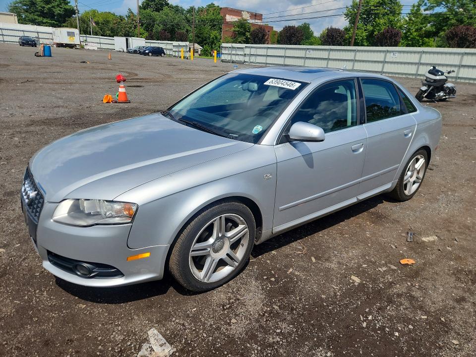 AUDI A4 2008 with VIN WAUDF78E48A051285 - Photo from auction