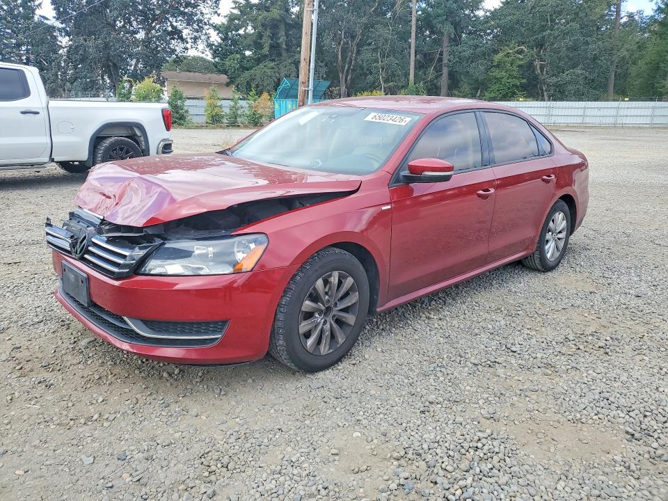 VOLKSWAGEN PASSAT 2015 with VIN 1VWAS7A35FC046475 - Photo from auction