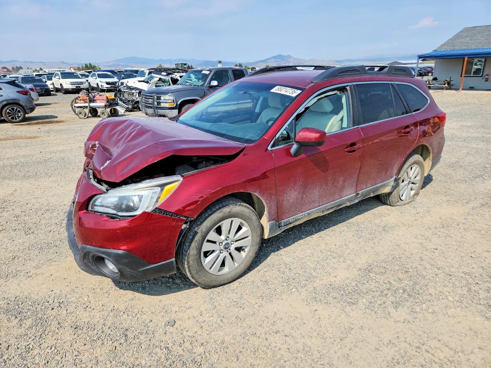 SUBARU OUTBACK 2017 with VIN 4S4BSACC9H3266265 - Photo from auction