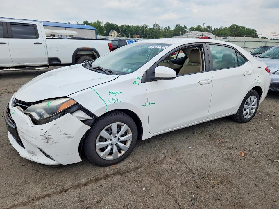 TOYOTA COROLLA 2015 with VIN 2T1BURHE0FC296699 - Photo from auction