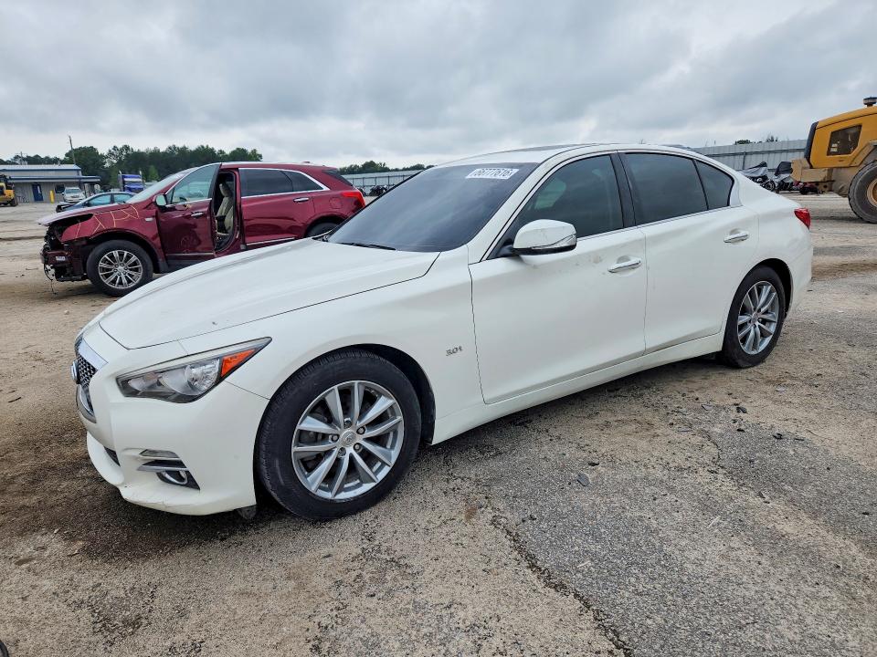 INFINITI Q50 2017 with VIN JN1EV7APXHM736348 - Photo from auction