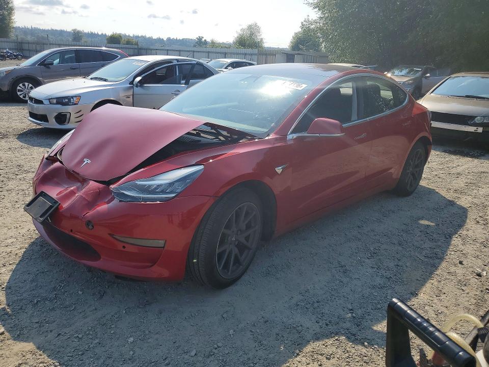 TESLA MODEL 3 2018 with VIN 5YJ3E1EA0JF045707 - Photo from auction