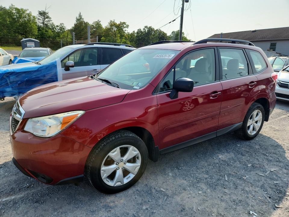 SUBARU FORESTER 2015 с VIN JF2SJABC6FH597735 - Фото с аукциона