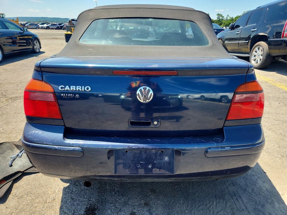 Photo 6 from auction – 2001 VOLKSWAGEN CABRIO with VIN 3VWCC21V81M813303