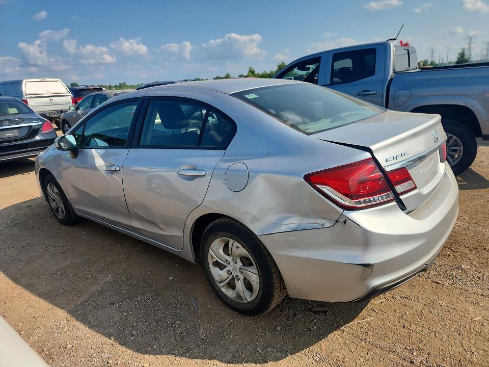 Photo 2 from auction – 2014 HONDA CIVIC with VIN 19XFB2F51EE040105