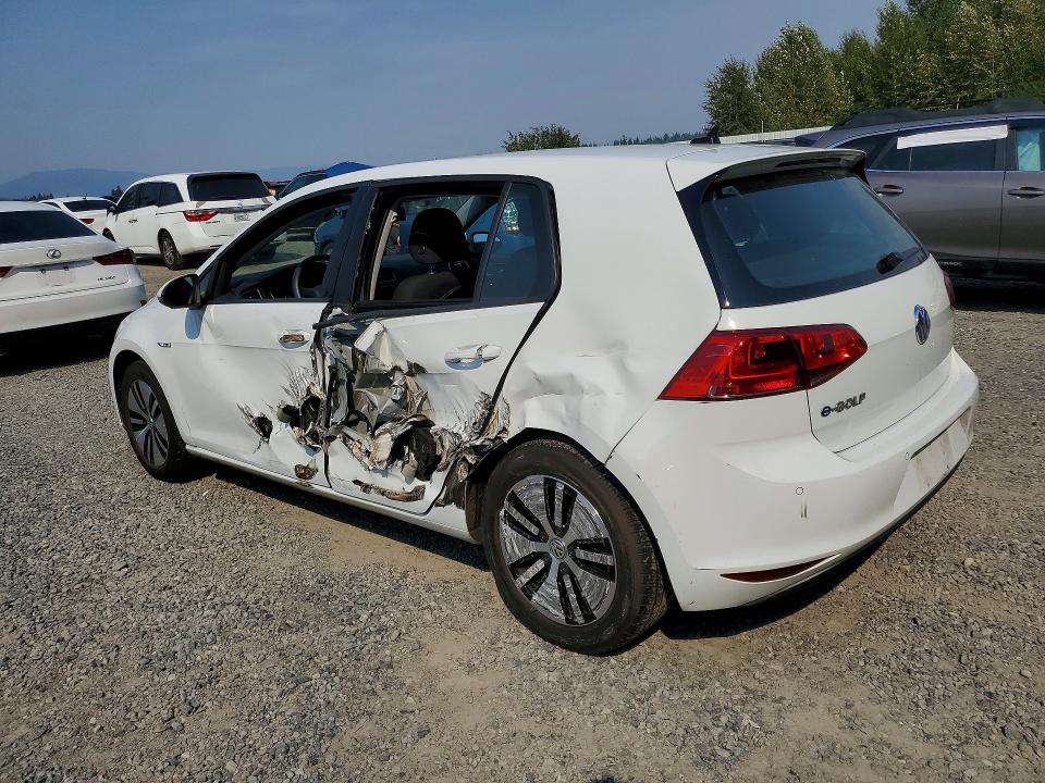 Photo 2 from auction – 2015 VOLKSWAGEN E-GOLF with VIN WVWKP7AU0FW905262