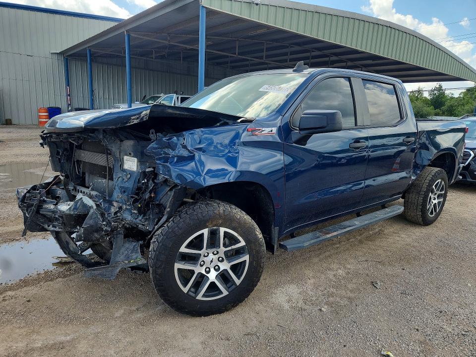 CHEVROLET SILVERADO 2019 with VIN 3GCPYCEFXKG157281 - Photo from auction