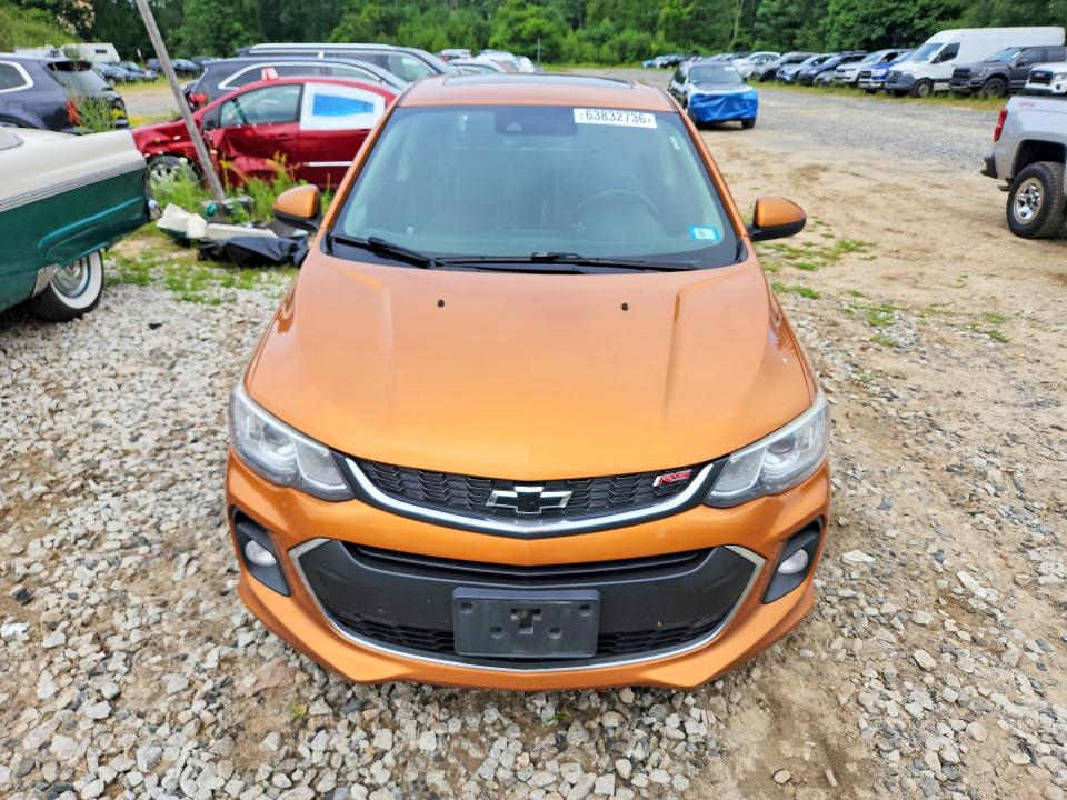 Photo 5 from auction – 2018 CHEVROLET SONIC with VIN 1G1JE6SB3J4100006