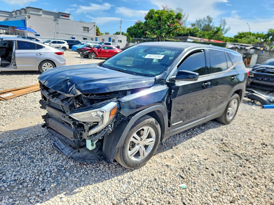 GMC TERRAIN 2018 with VIN 3GKALMEV9JL397398 - Photo from auction