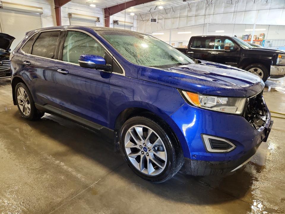 Photo 4 from auction – 2015 FORD EDGE with VIN 2FMPK4K90FBB00033