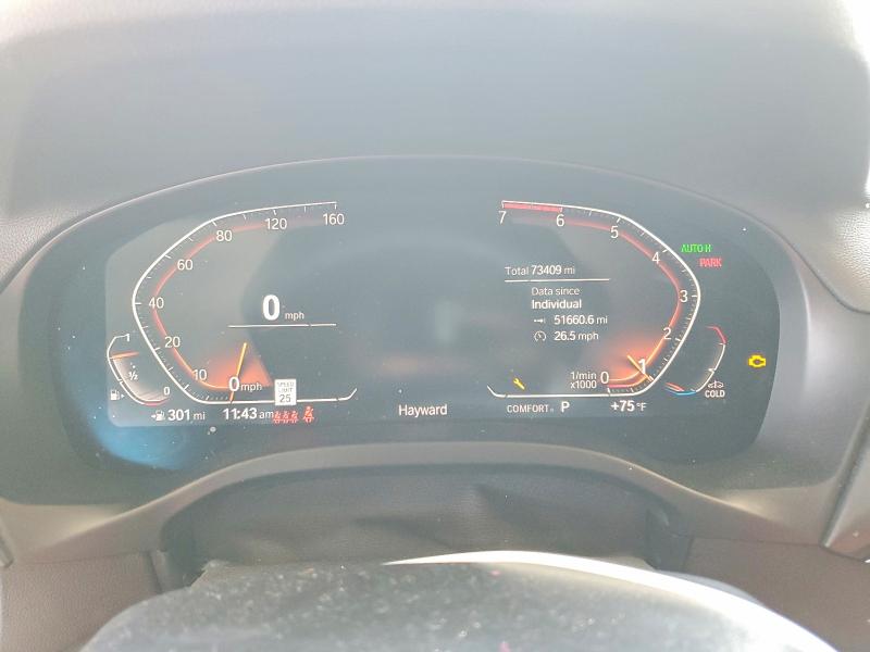 Photo 9 from auction – 2020 BMW X3 with VIN 5UXTY5C01LLT34330