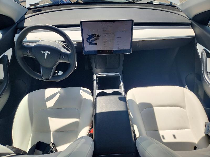 Photo 8 from auction – 2021 TESLA MODEL Y with VIN 5YJYGDEEXMF151655