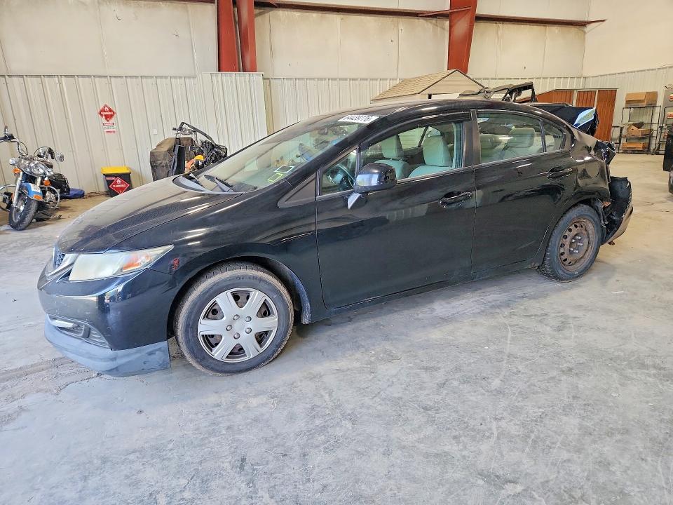 HONDA CIVIC 2013 with VIN 19XFB2E5XDE020208 - Photo from auction