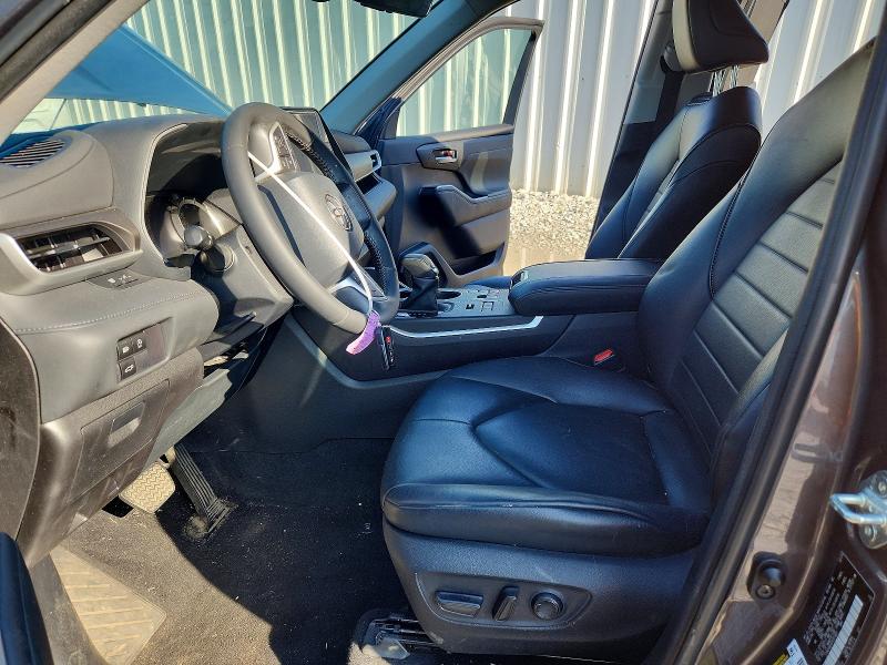 Photo 7 from auction – 2023 TOYOTA HIGHLANDER with VIN 5TDKDRBH4PS024801