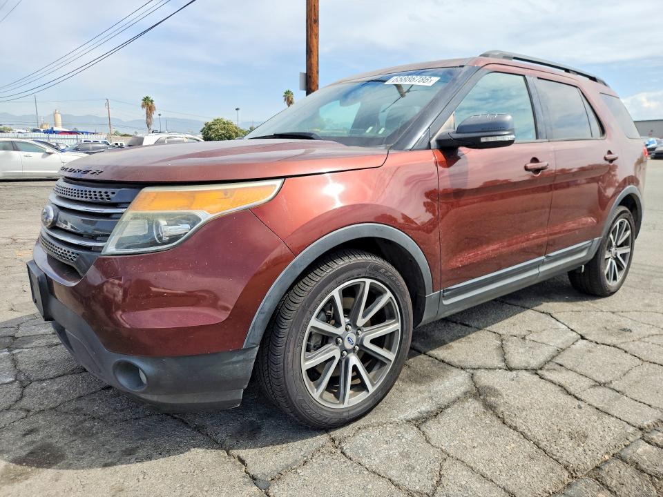 FORD EXPLORER 2015 with VIN 1FM5K7D80FGA14503 - Photo from auction