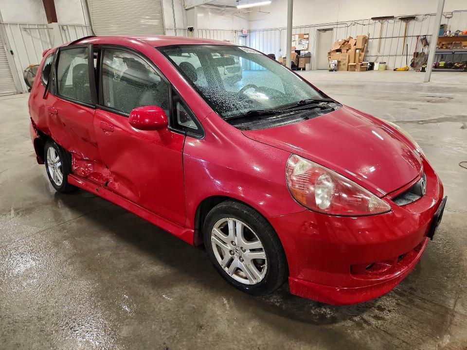 Photo 4 from auction – 2008 HONDA FIT with VIN JHMGD386X8S020588