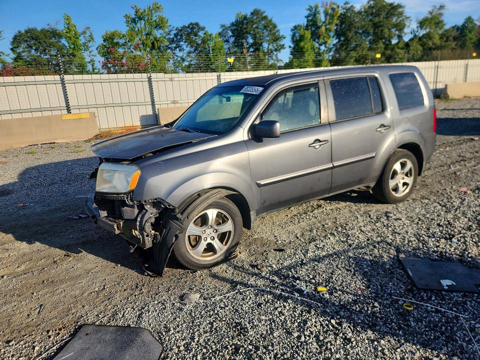 HONDA PILOT 2012 with VIN 5FNYF4H45CB060488 - Photo from auction