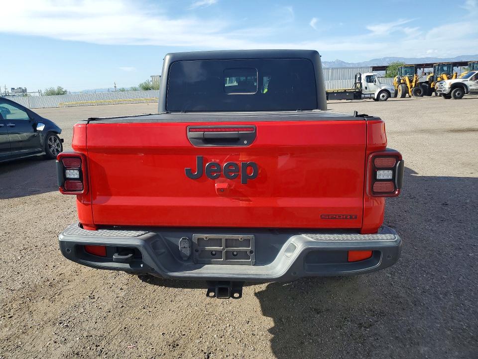 Photo 6 from auction – 2020 JEEP GLADIATOR with VIN 1C6HJTAG9LL130477